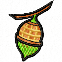 Acorn Embroidery Design 7 Acorn Embroidery Design 7